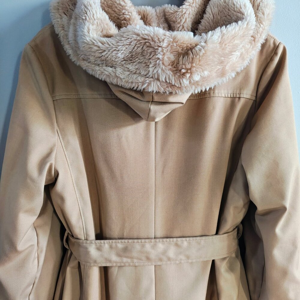 Vintage Hooded Long Coat - Picture 6 of 13